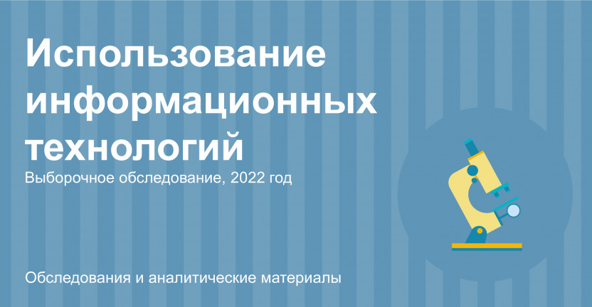 Использование информационных технологий населением Брянской области в 2022 году